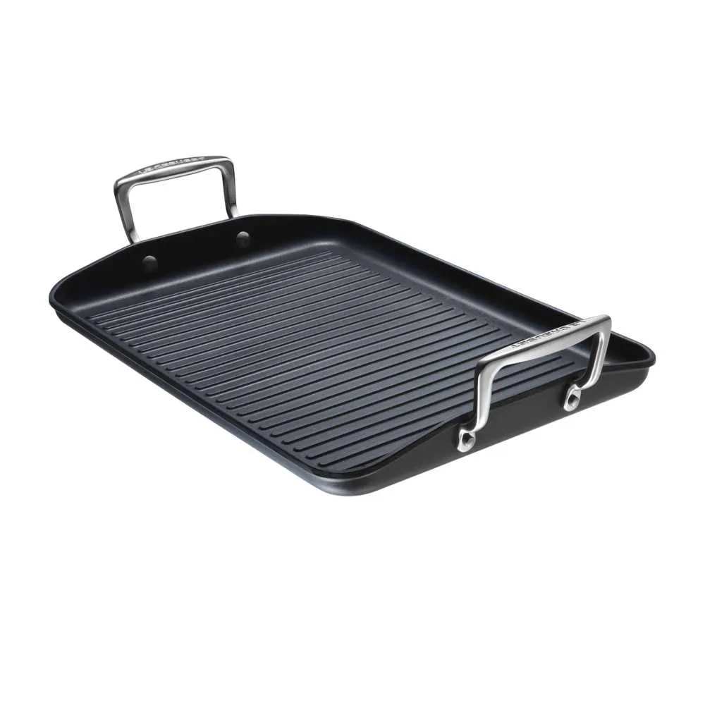Le Creuset Toughened Non-Stick rectangular grill 35x25 cm.
