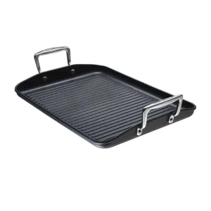 Le Creuset Toughened Non-Stick rectangular grill 35x25 cm.