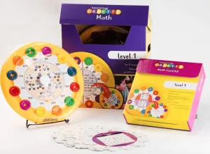 LEARNING WRAP-UPS SELF-CORRECTING 1st Grade Math Learning Palette 1 Base Center Kit