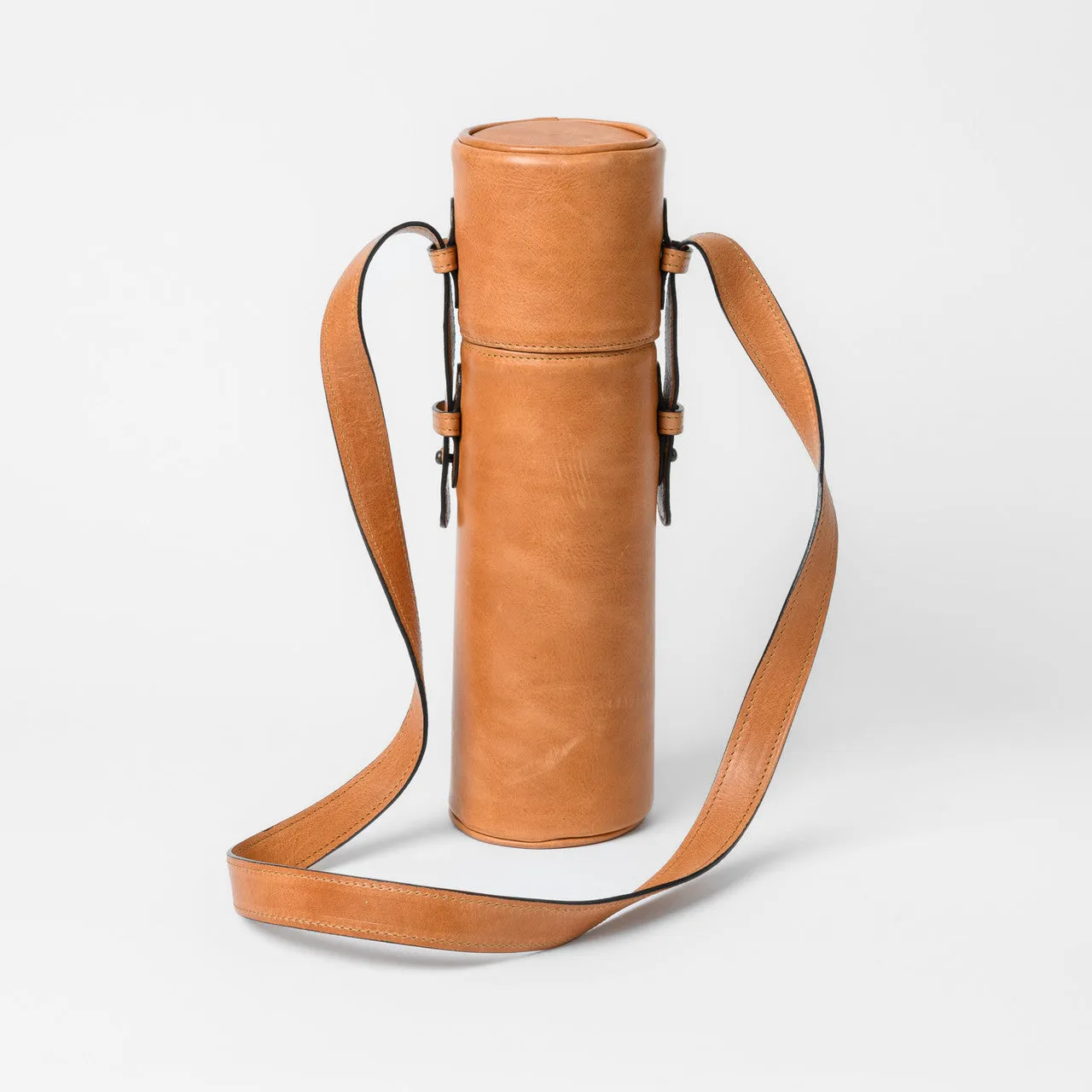 Leather Wine Bottle Sling
