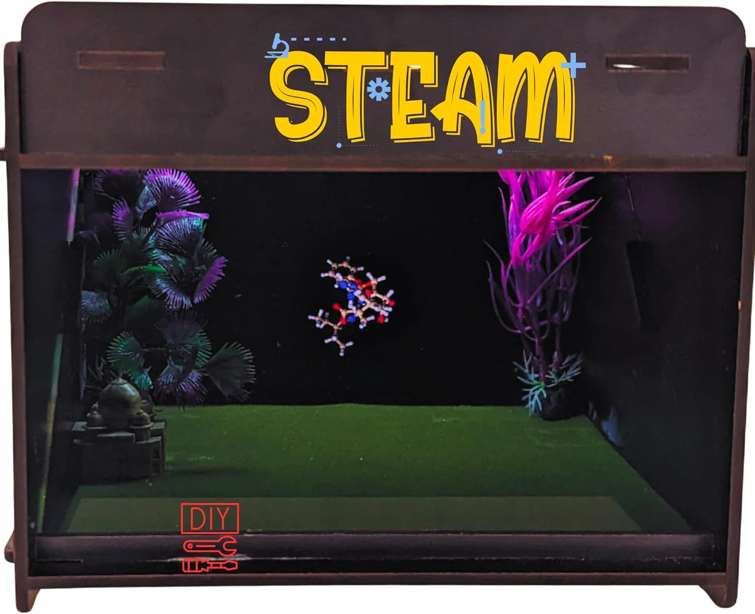 LEMURKIT 3D: AI Powered STEM kit to Talk to Holographic Avatars and Explore The World of Open-Source 3D