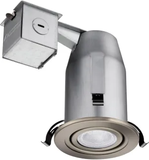 Lithonia Lighting LK3GBN LED LPI M6 3 Inch Gimbal Kit with LED Lamp Included in Nickel