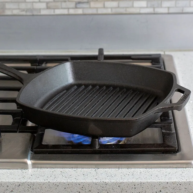 Lodge 10.5" Cast Iron Square Grill Pan