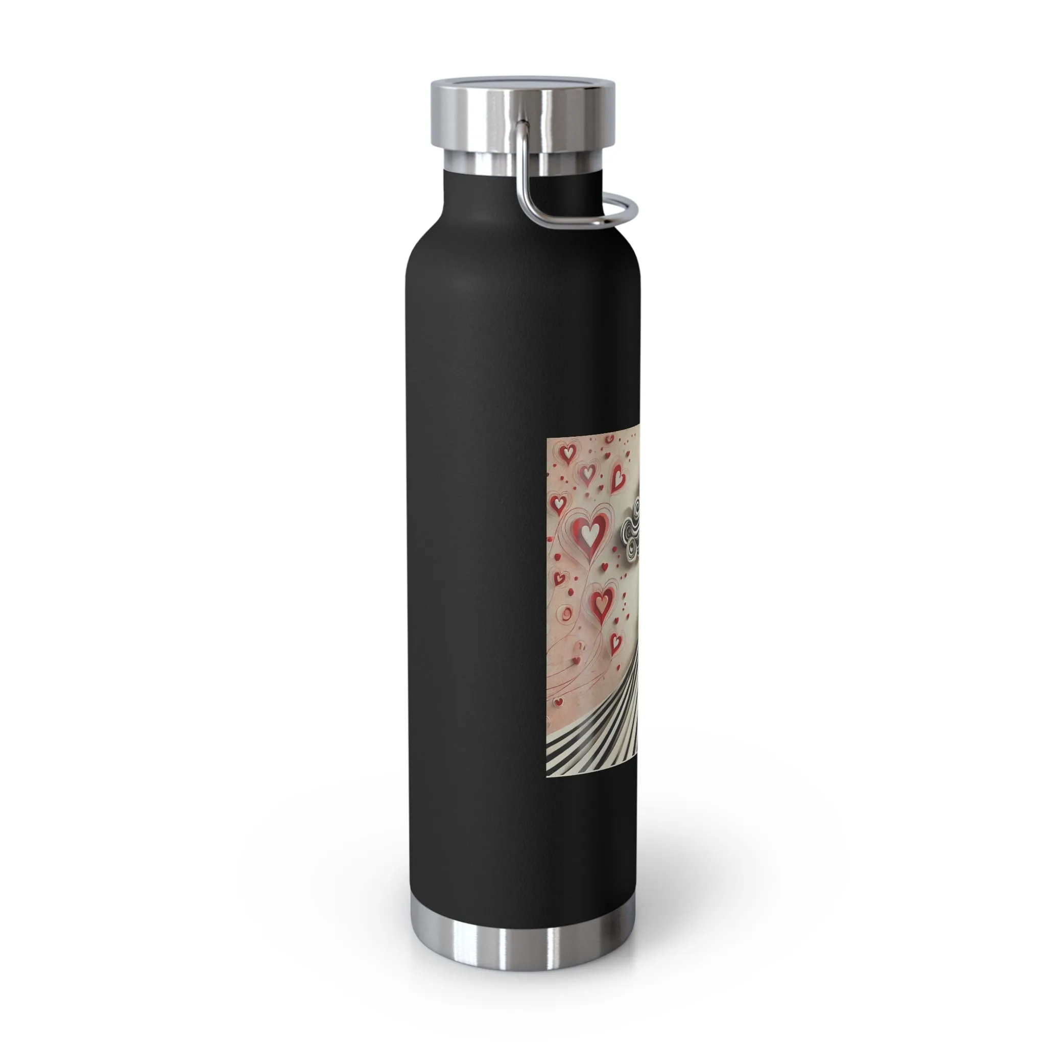 Love You Always Copper Vacuum Insulated Bottle, 22oz