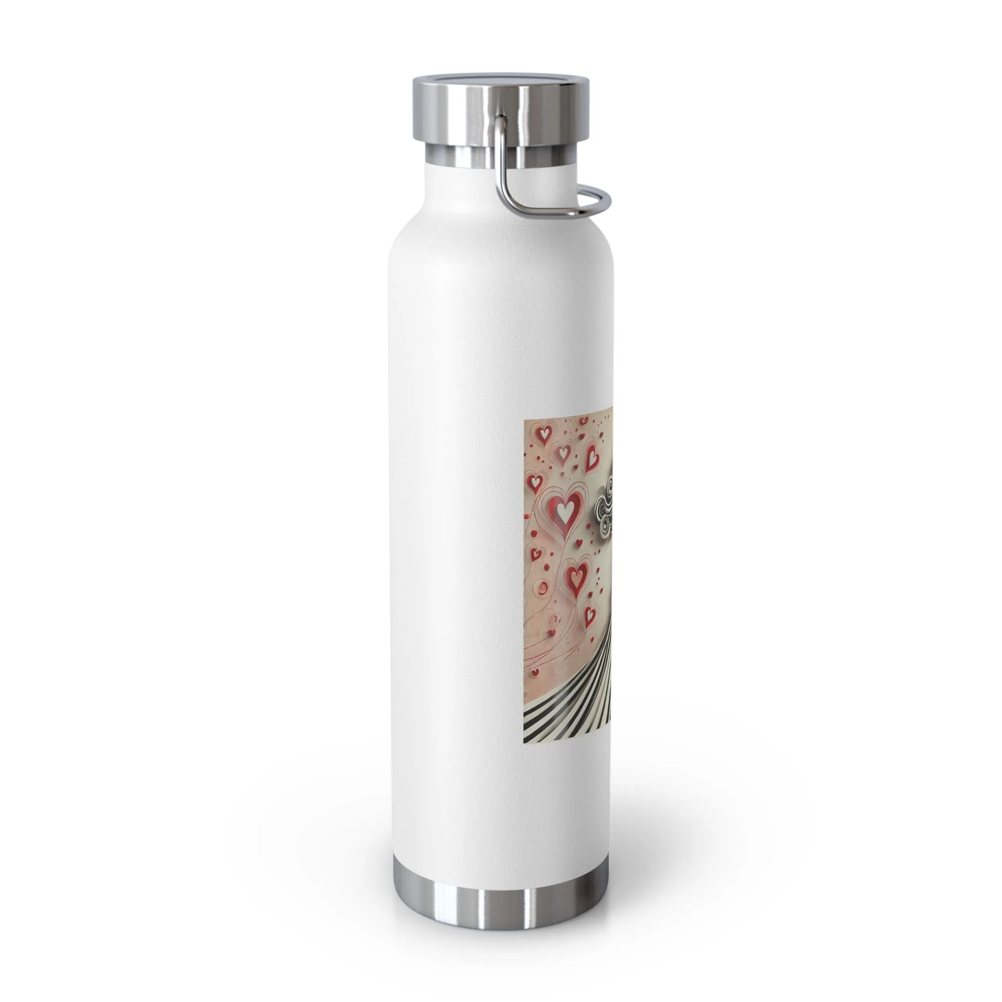 Love You Always Copper Vacuum Insulated Bottle, 22oz