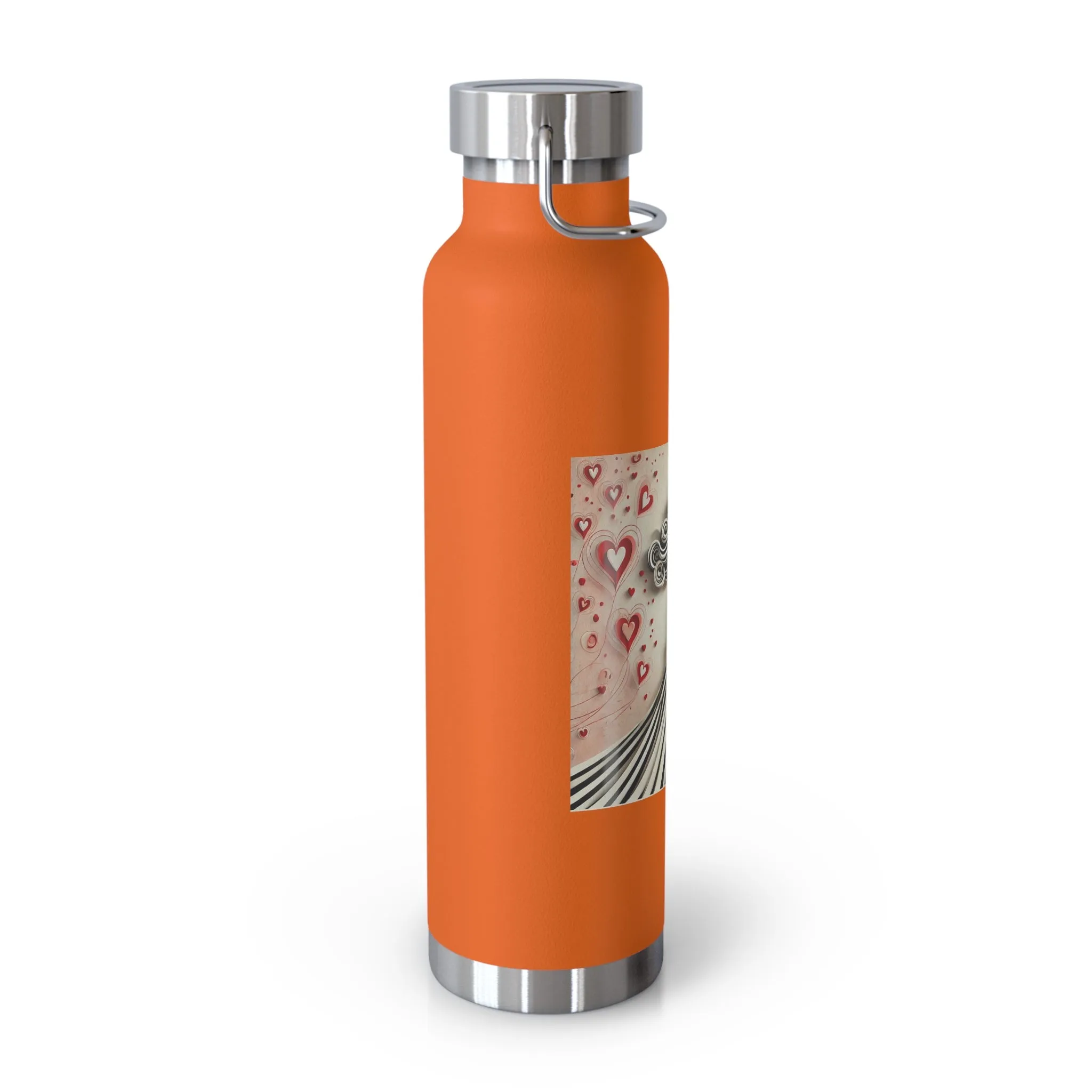 Love You Always Copper Vacuum Insulated Bottle, 22oz