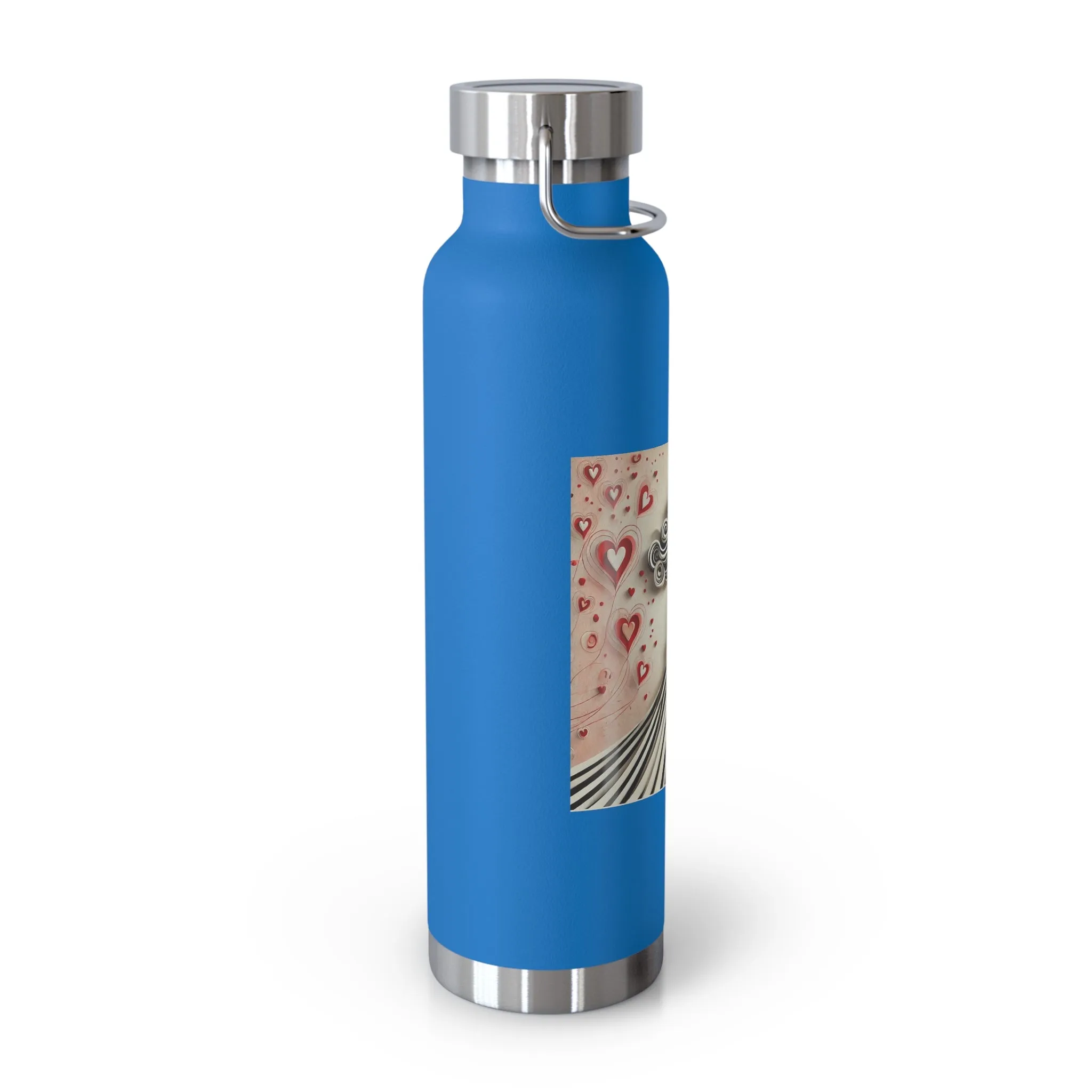 Love You Always Copper Vacuum Insulated Bottle, 22oz