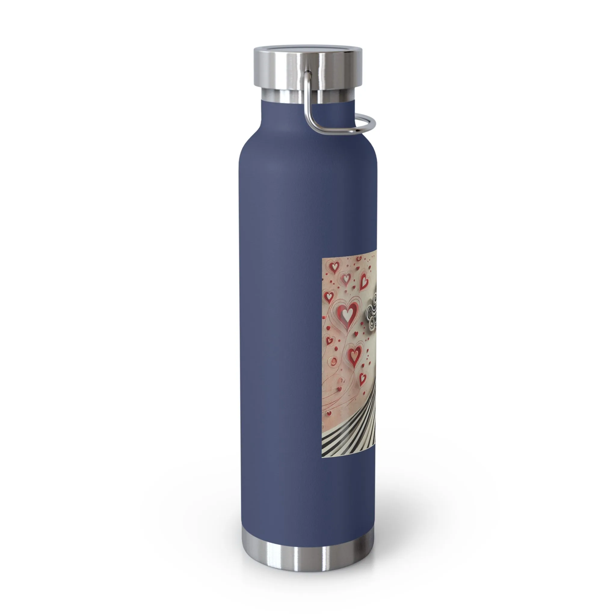 Love You Always Copper Vacuum Insulated Bottle, 22oz