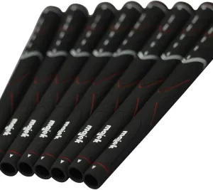 Majek Ladies Golf Grips Midsize Black Tour Pro and Grip Kit   Utility Hook Blade (8 grips, grip tape, clamp, grip removal hook blade, instructions)