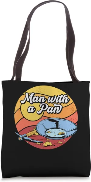 Man With A Pan Miner Gold Mining Tote Bag
