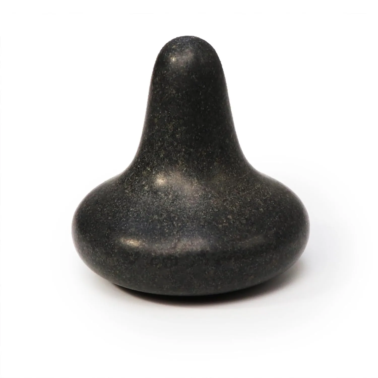 Master Massage Mushroom Shaped Basalt Hot Stone Kit – Trigger Point & Acupressure Tools for Deep Tissue Relaxation & Reflexology Massage – 1 Piece Basalt Rock