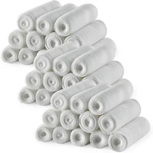 MEDca Gauze Rolls - (36 Pack) 3 in x 4.1 Yards Medical Grade Stretch Bandage for Dressing Wounds and First Aid Kit (3-Inch, 36 Pcs)