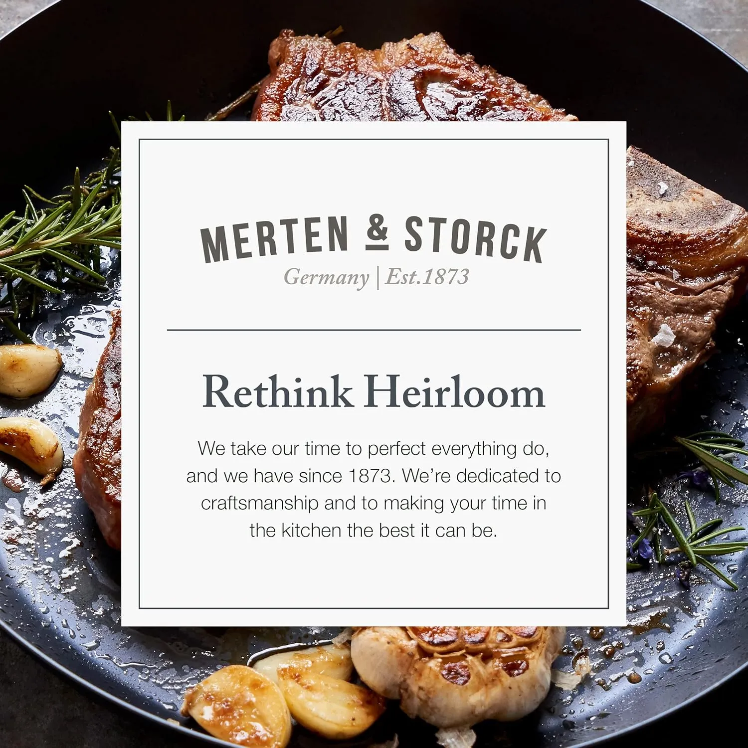 Merten & Storck Pre-Seasoned Carbon Steel 11" Square Grill Pan, Cast Iron, Lightweight & Durable, Sear Grill Broil Fry, Indoor Outdoor Cooking, Easy to Clean, Oven Safe, Induction, Steel Handle, Black