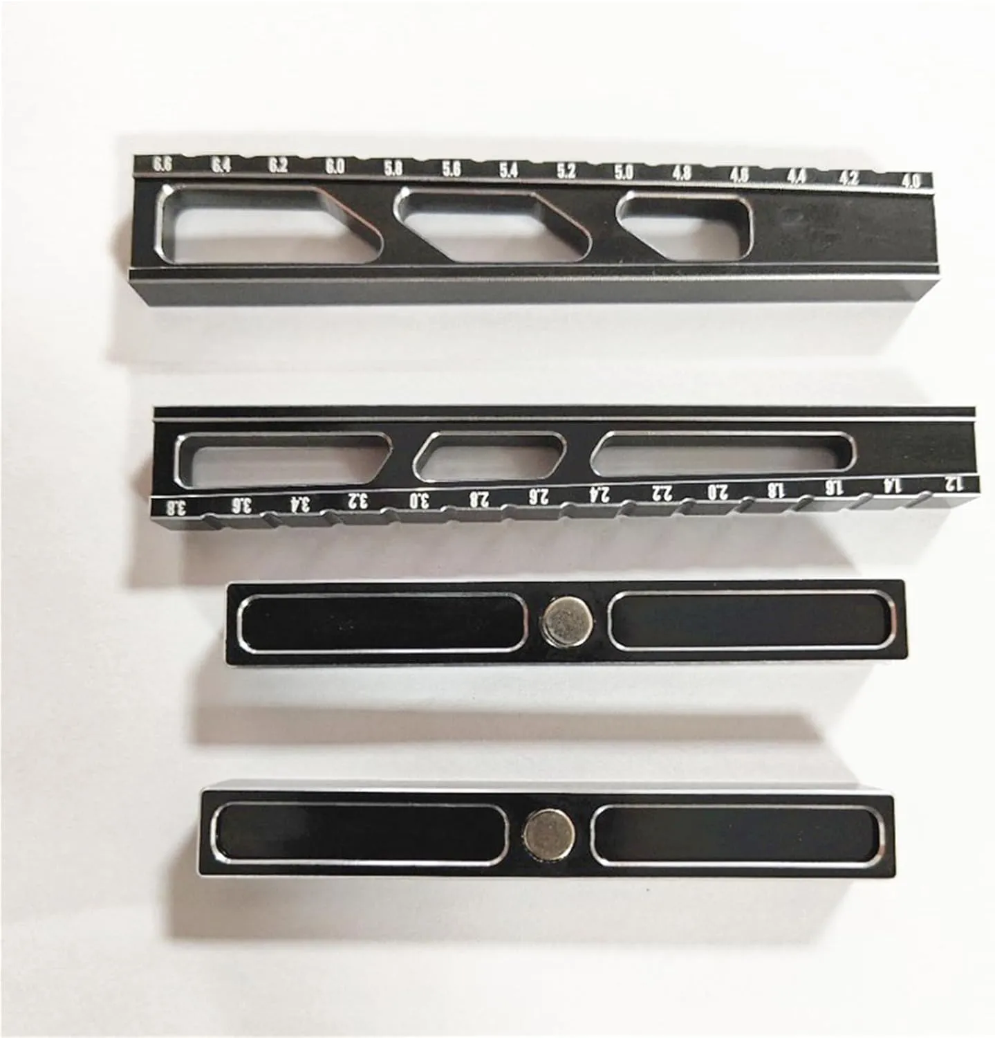 Metal Chassis Droop Gauge Support Blocks 10mm Height RC Repair Tool Kit For 1/10 RC Touring Drift Racing Car