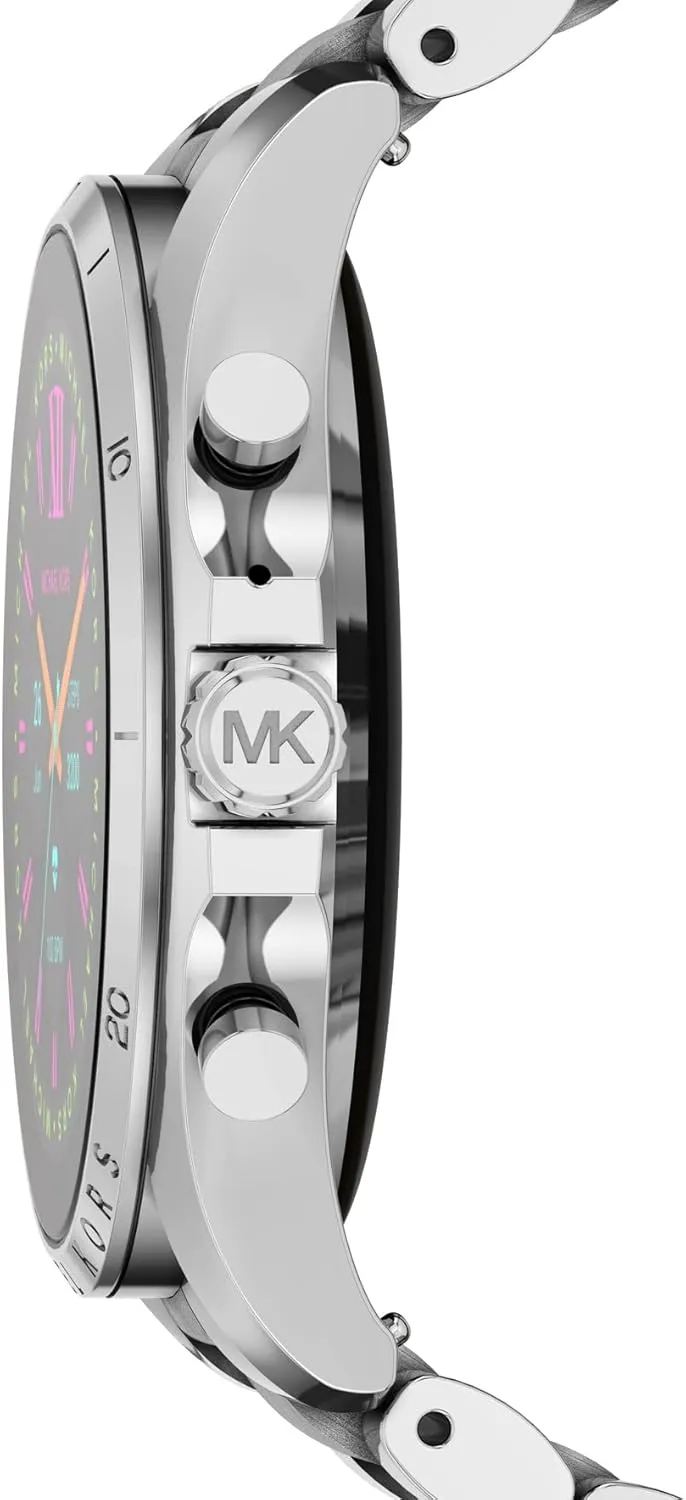 Michael Kors Men's or Women's Gen 6 44mm Touchscreen Smart Watch with Alexa Built-In, Fitness Tracker, Sleep Tracker, GPS, Music Control, Smartphone Notifications (Model: MKT5139V)