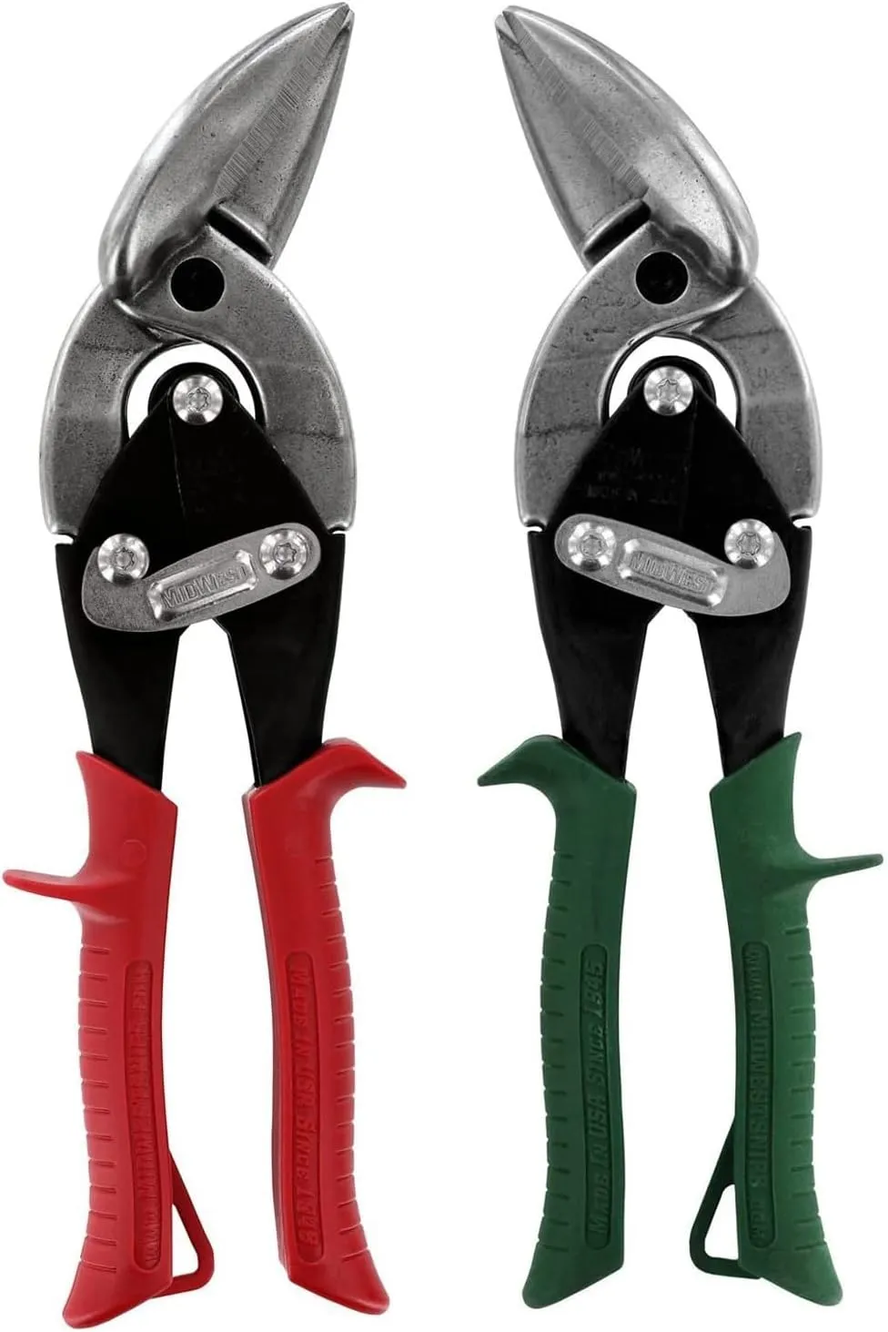 MIDWEST HVAC Tool Kit - 9 Piece Set Includes Aviation Snips & More, Made in the USA - MWT-HVACKIT03