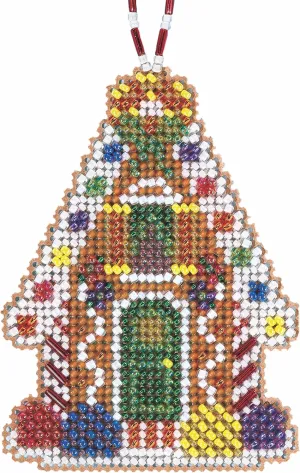 Mill Hill Counted Cross Stitch Gingerbread Chalet, Multi