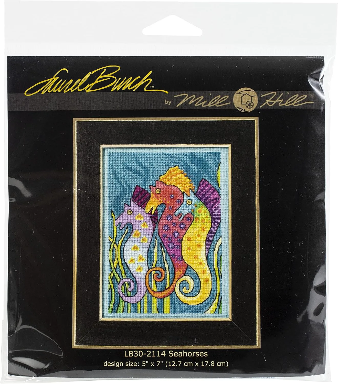Mill Hill Counted Cross Stitch SEA Horses, Multi