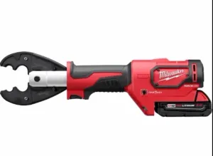 Milwaukee 2678-22BG M18 Force Logic 6T Utility Crimping Kit with D3 Grooves And Fixed Bg Die