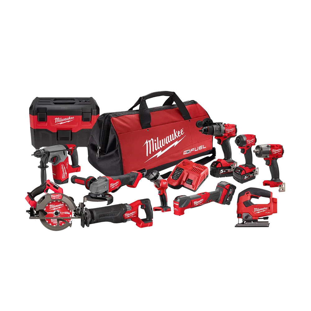 Milwaukee M18 FUEL™ 11 Piece Power Pack 11A4 M18FPP11A4503B
