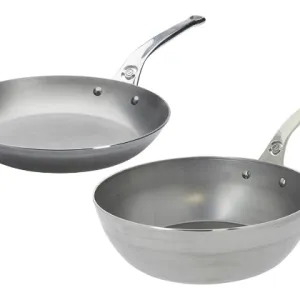 MINERAL B PRO Carbon Steel Dual Fry Set