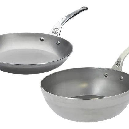 MINERAL B PRO Carbon Steel Dual Fry Set