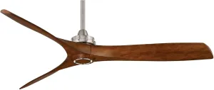 Minka-Aire F853-BN/DK, Aviation, 60" Ceiling Fan, Brushed Nickel