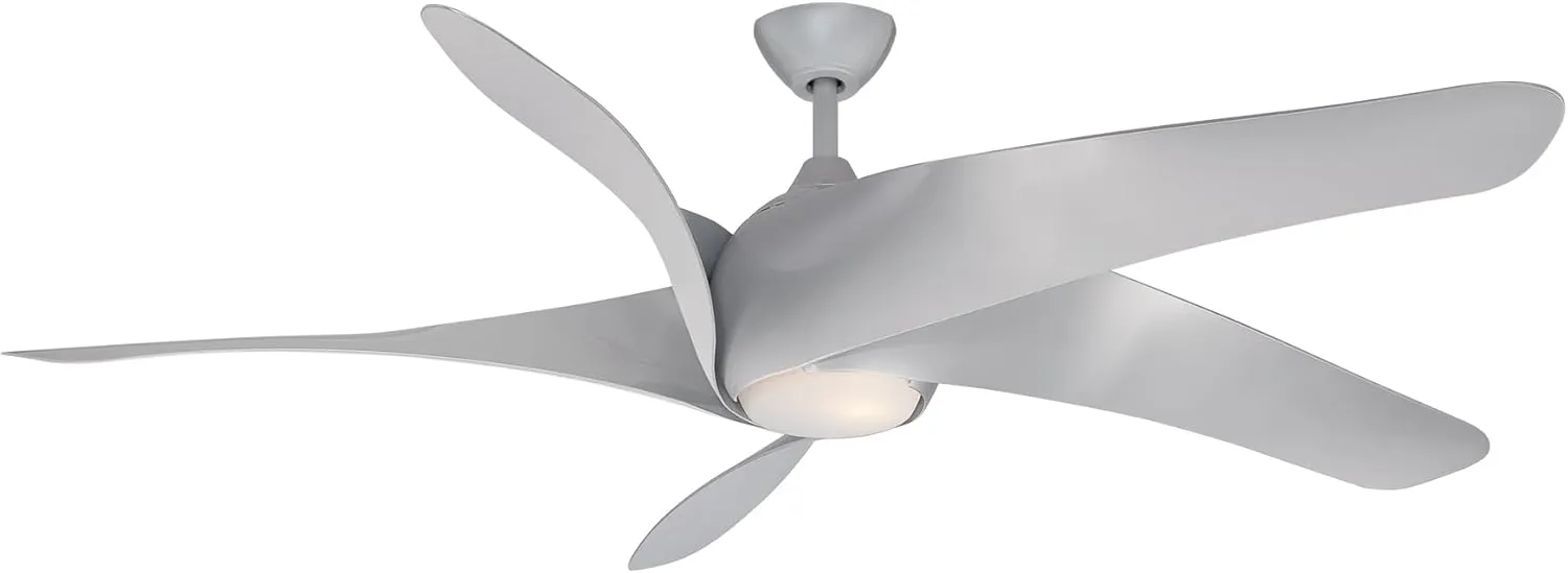 Minka-Aire F905L-SL, Artemis XL5 - LED 62" Ceiling Fan with LED Light Kit