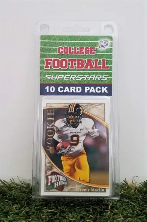 Missouri Tigers- (10) Card Pack College Football Different Tiger Superstars Starter Kit! Comes in Souvenir Case! Great Mix of Modern & Vintage Players for the Super Tigers Fan! By 3bros