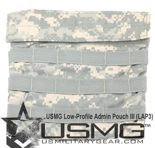 MOLLE Low-Profile Admin Pouch (ACU)