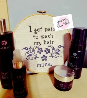 monat cross stitch