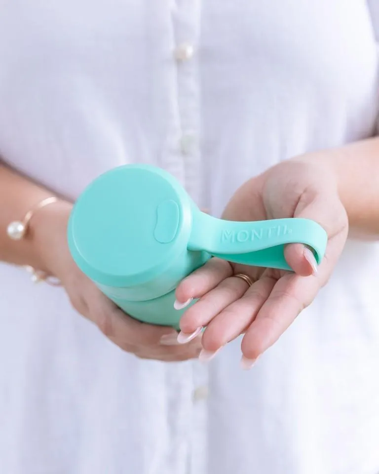 MontiiCo Fusion 350ml drink bottle flask - lagoon