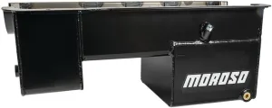 Moroso 20511 Oil Pan for Ford 5.0L Engines in Fox Chassis Vehicles