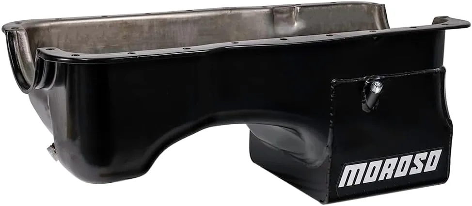 Moroso 20521 Oil Pan for Ford 5.0L Engines in Fox Chassis Vehicles
