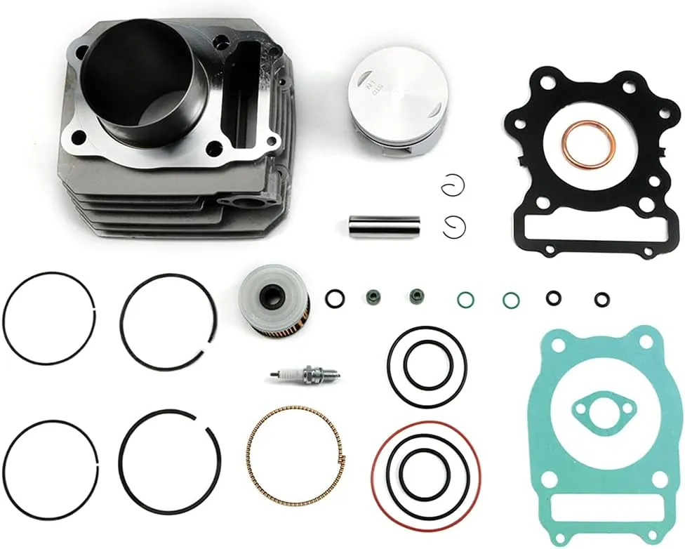 NEW Cylinder Top End Rebuild Kit For 1988-2000 Honda TRX 300 Fourtrax FW 4x4 2x4