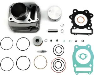 NEW Cylinder Top End Rebuild Kit For 1988-2000 Honda TRX 300 Fourtrax FW 4x4 2x4