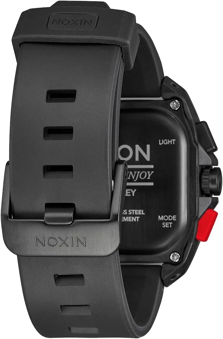 NIXON Ripley A1267 - Analog and Digital Watch for Men - Expedition and Adventure Sport Watch - Men's Fashion Watch - 47mm Watch Face, 23mm PU Band