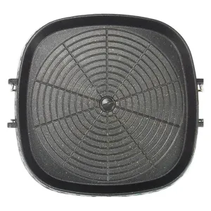 Non-Stick Korean BBQ Grill Pan - Double Layered IndoorOutdoor Cooking