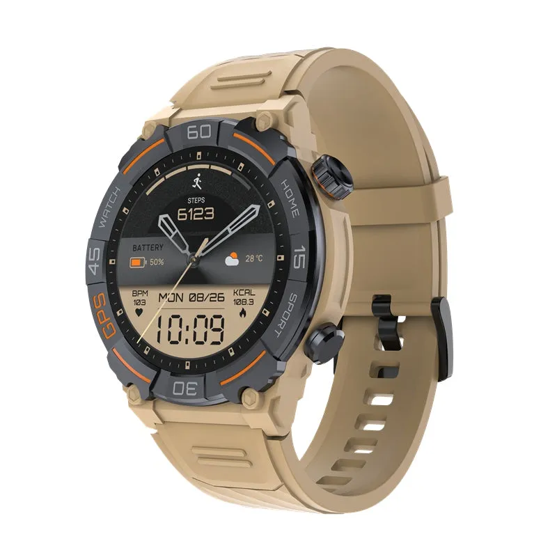 North Edge MG02 GPS Smartwatch – Bluetooth Calling, Compass, Barometer Altimeter