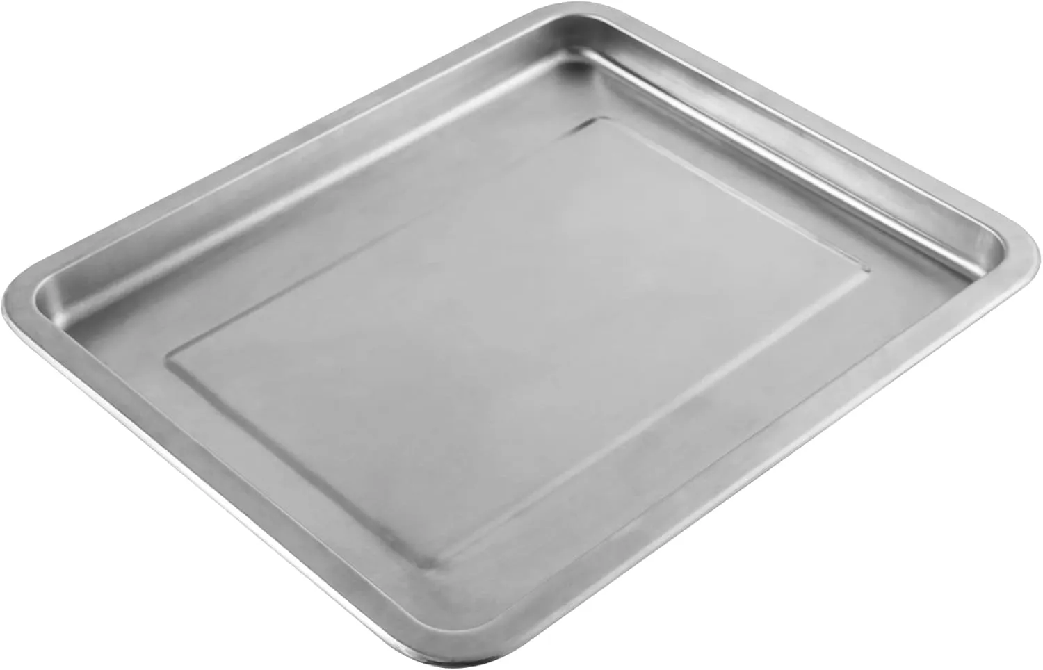 Nuwave Genuine Heavy Duty 18/8 Stainless Steel Tray by Original Manufacturer, Compatible with Bravo XL Models, Convectional Ovens, 11 x 12.75 x 1.3 inches