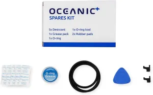 Oceanic  Dive Housing Spares Kit | Includes 5X Desiccant, 1 x Grease Pack, 1 x O-Ring, 1x O-Ring Tool, 2 Rubber Pads