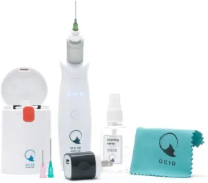 OCID Hearing Aid Cleaning Kit – All-in-One Vacuum Cleaner for Hearing Aids, Earbuds, in-Ear Monitors, Cameras, Phones, and Keyboards. 20-in-1 Brush Set, Cleaning Spray & Fiber Cloth Included
