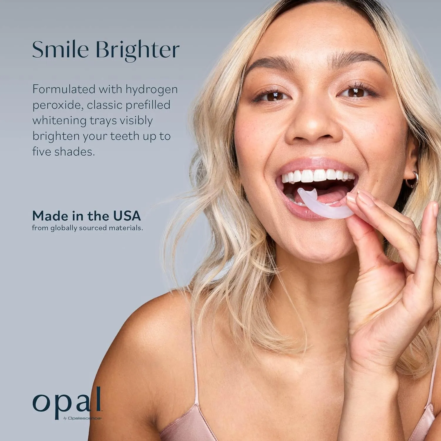 Opalescence Opal Go - Prefilled Teeth Whitening Trays - Gentle - (7 Treatments) - Hydrogen Peroxide - Cool Mint - Made by Ultradent. Op-Tr-Gent-5526-1