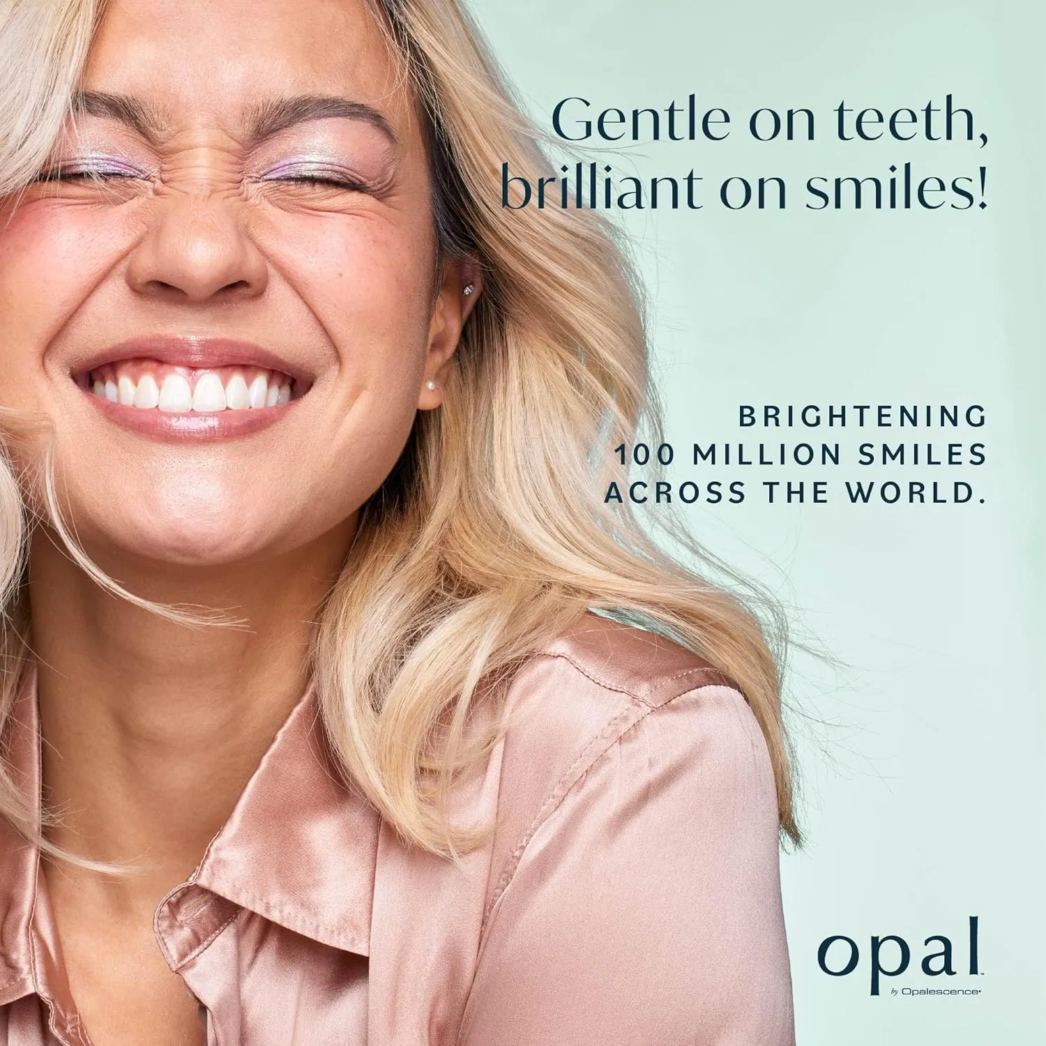 Opalescence Opal Go - Prefilled Teeth Whitening Trays - Gentle - (7 Treatments) - Hydrogen Peroxide - Cool Mint - Made by Ultradent. Op-Tr-Gent-5526-1