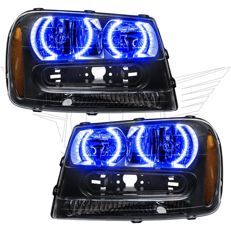 ORACLE Lighting 2002-2009 Chevrolet TrailBlazer Pre-Assembled Halo Headlights