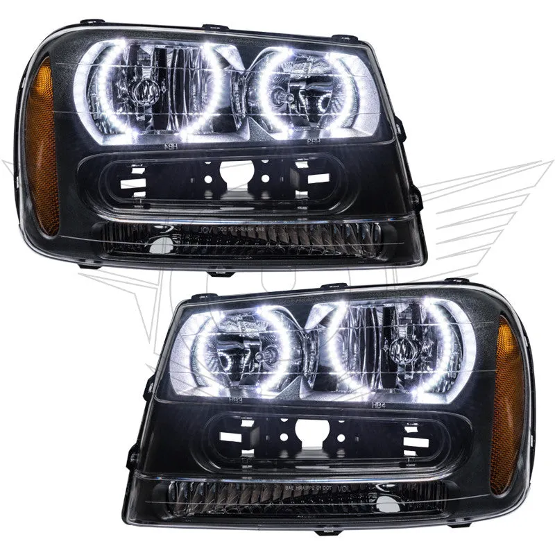 ORACLE Lighting 2002-2009 Chevrolet TrailBlazer Pre-Assembled Halo Headlights
