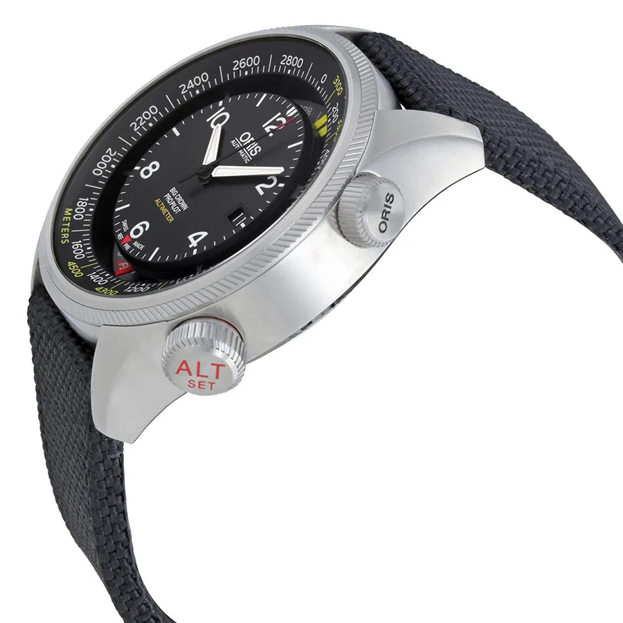 Oris Big Crown ProPilot Black Dial Men's Watch 733-7705-4164BKFS 01 733 7705 4164-Set 5 23 15FC