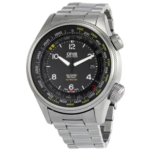 Oris Big Crown ProPilot Black Dial Stainless Steel Men's Watch 733-7705-4164MB 01 733 7705 4164-Set 8 23 19