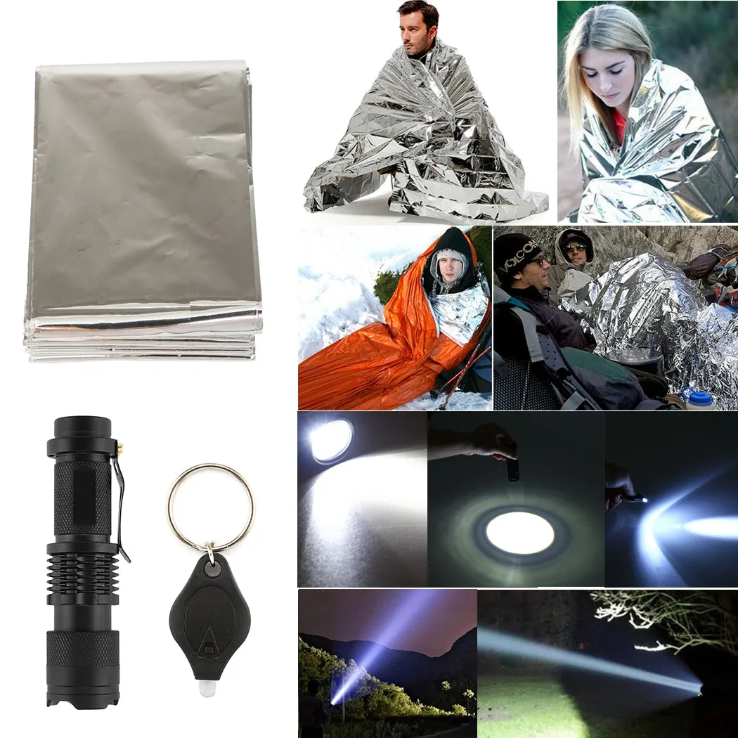 Outdoor survival kit.