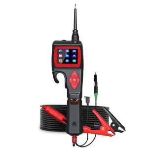 P200 Power Circuit Probe Kit, 9-30V Automotive Short Finder, Power Circuit Probe Tester Multimeter/Activating Component/Relay/Fuel Injector/Oscilloscope/0~5V Power